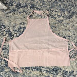 Soft Pink Apron with Adjustable Straps